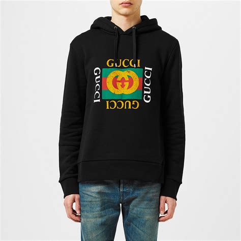 fake gucci gang hoodie|authentic gucci hoodie.